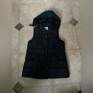 Coldwater Creek Women’s Black North Sky Puffer Vest